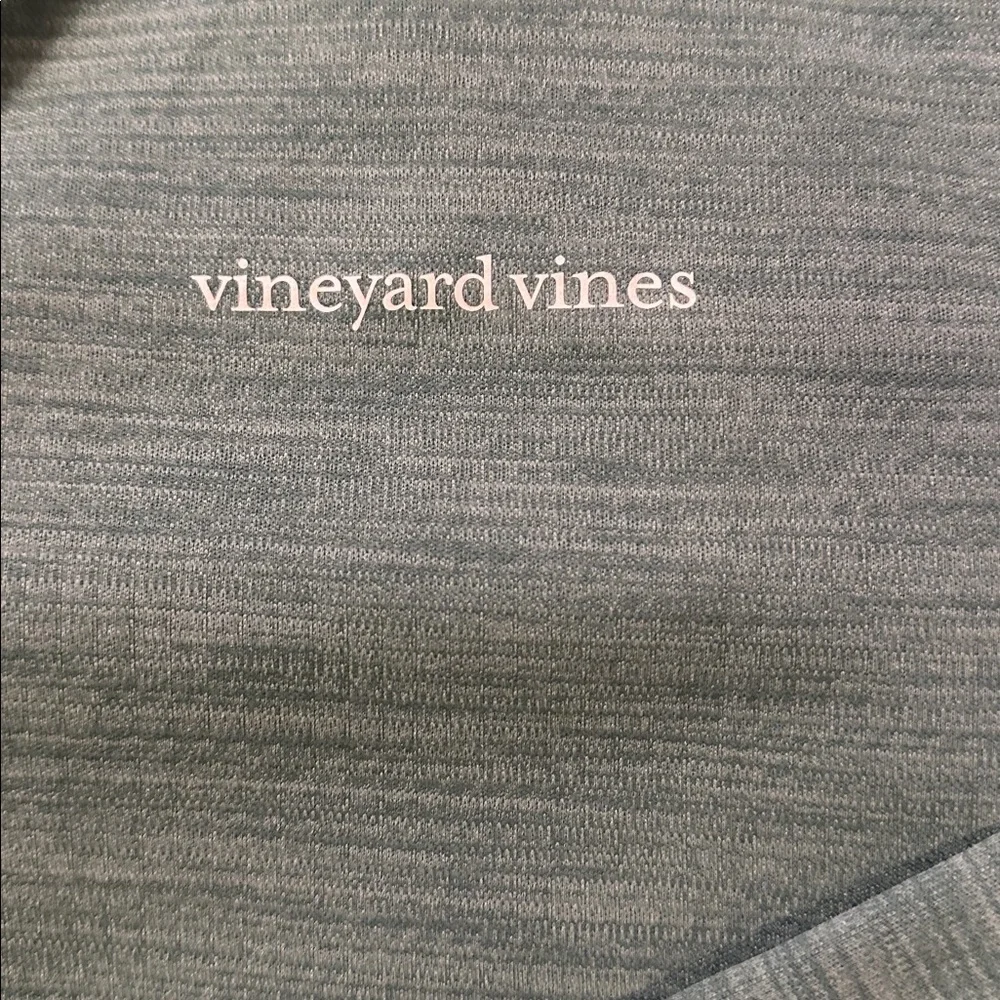 Men’s Vineyard Vines quarter zip Forest Green Pullover size XL NWT - Picture 3 of 10